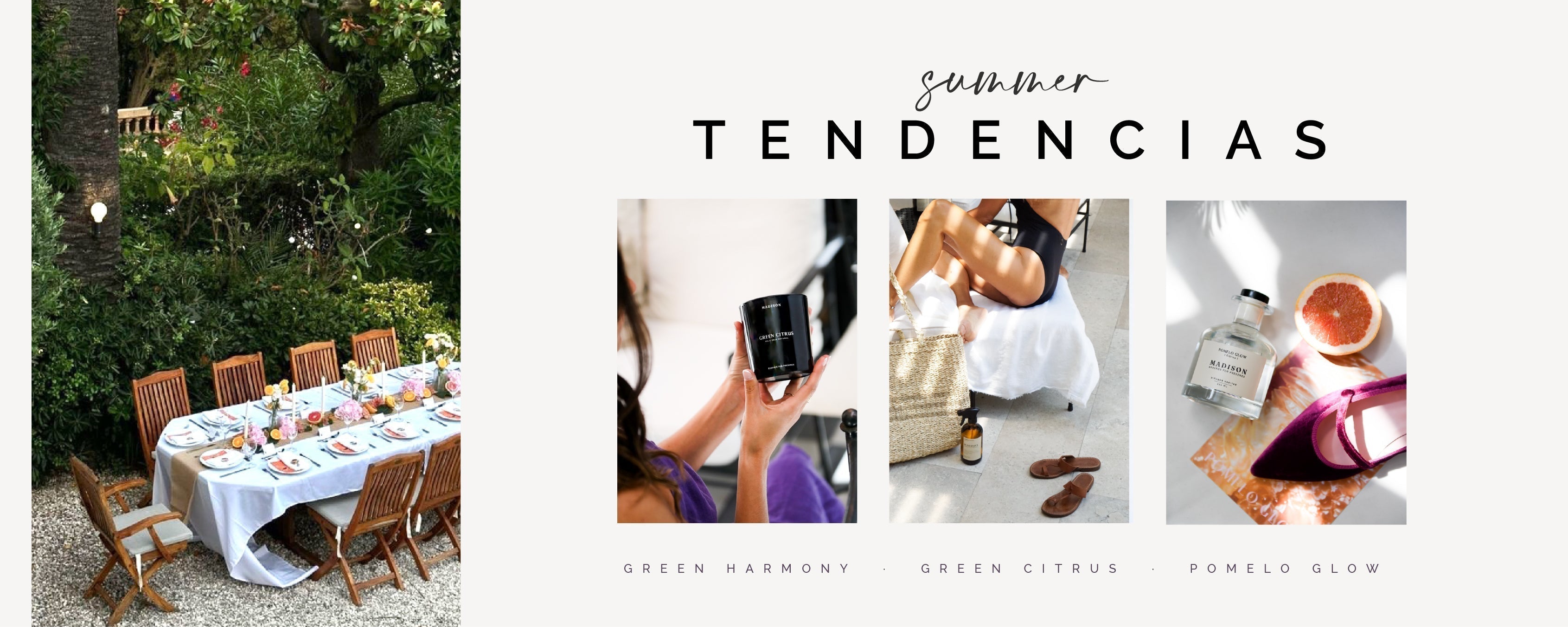 Tendencias aroma & diseño para este verano 2025