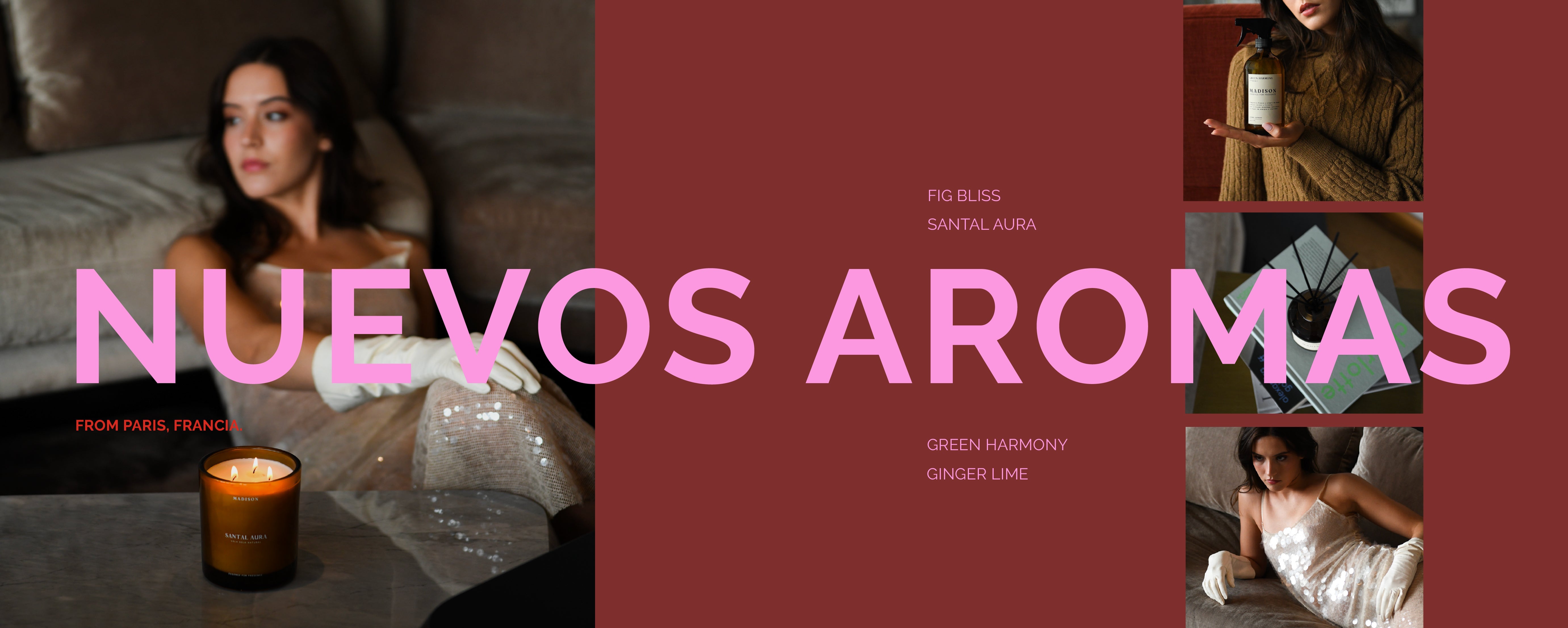 Directamente desde Francia: Cuatro nuevos aromas