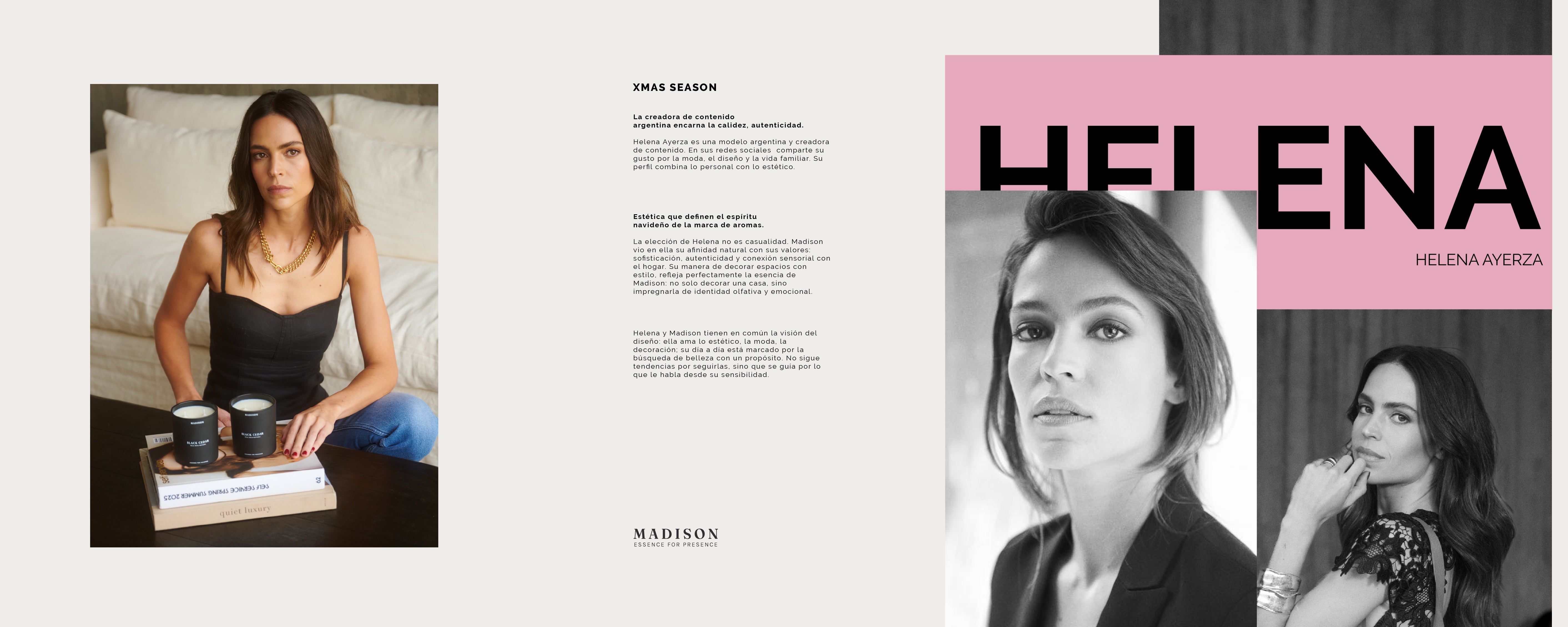 Una Navidad con identidad: Helena Ayerza para Madison