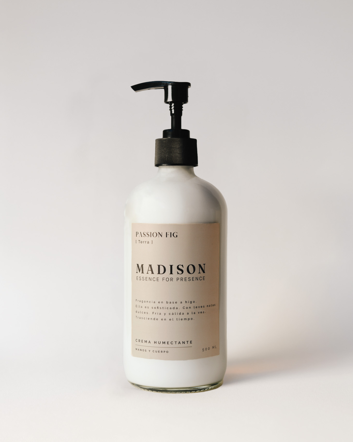Crema Humectante 500 ml <br> Passion Fig Transparente