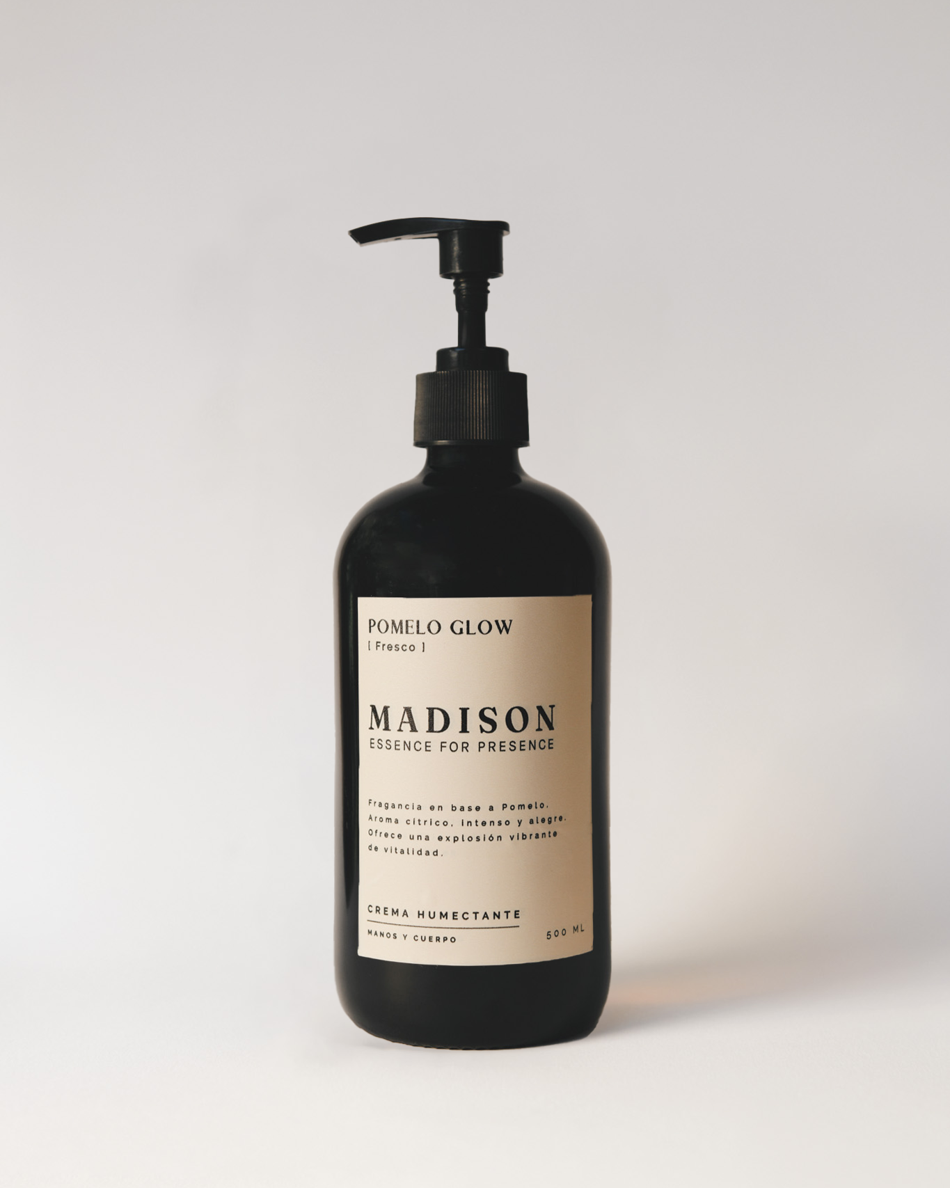 Crema Humectante 500 ml Pomelo Glow Negro