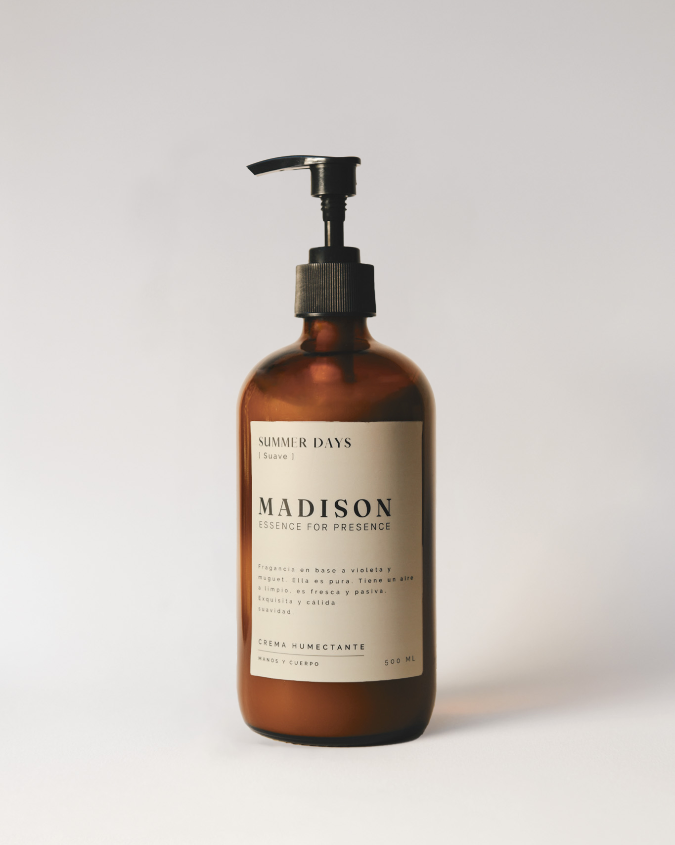 Crema Humectante 500 ml <br> Summer Days Ámbar