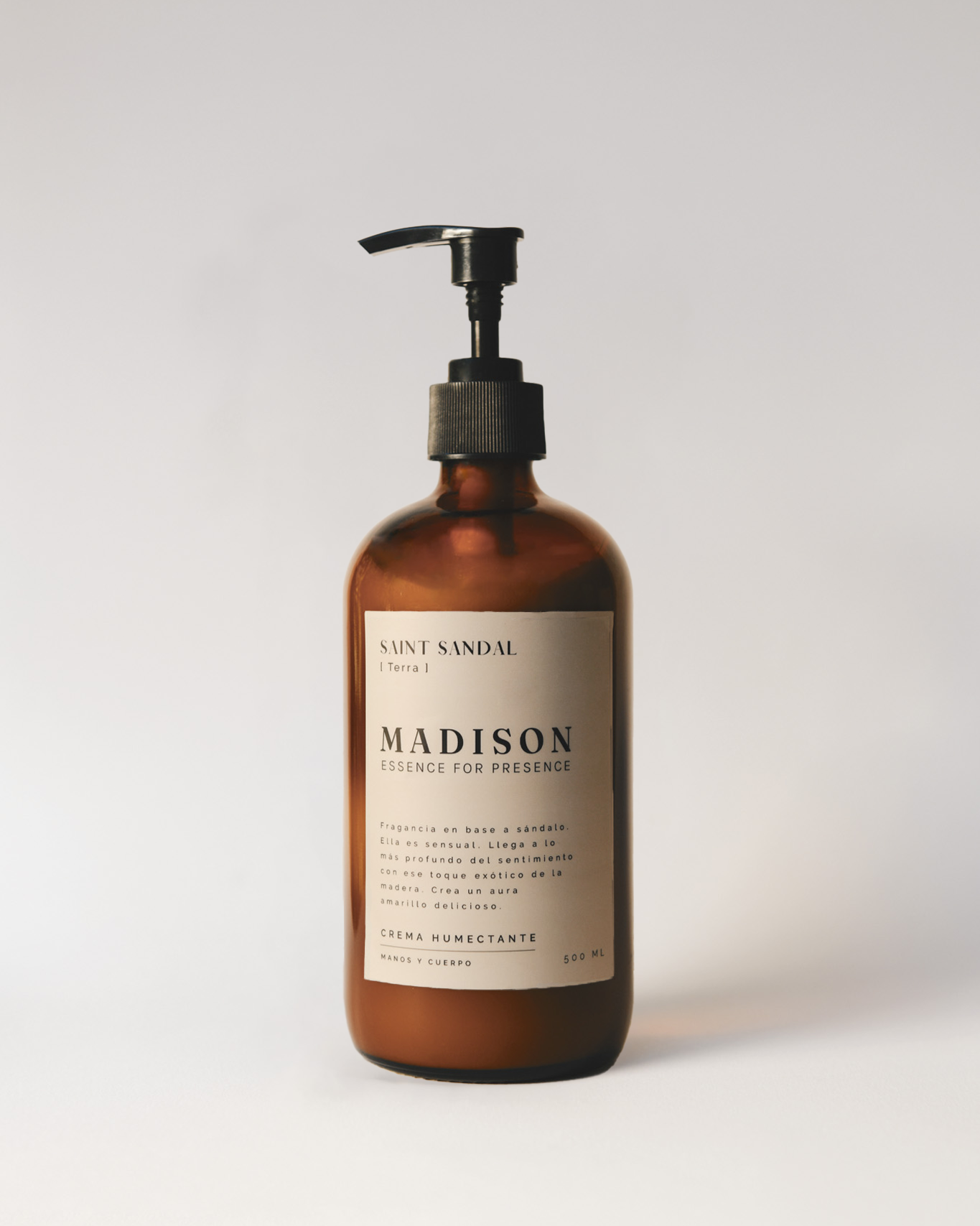 Crema Humectante 500 ml <br> Saint Sandal Ámbar