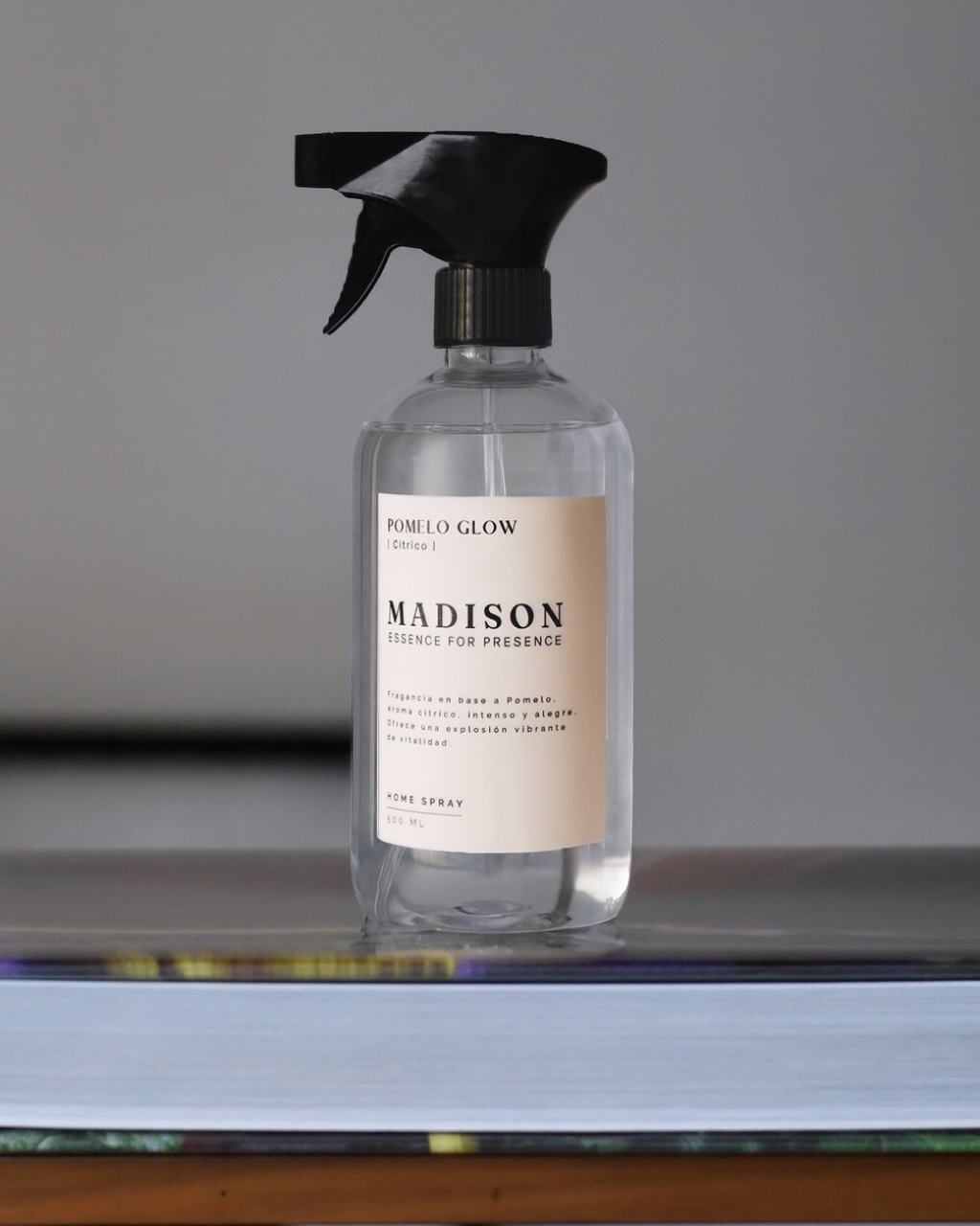 Home Spray 500 ml <br> Pomelo Glow Transparente