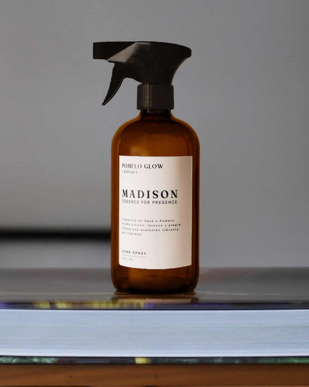 Home Spray 500 ml <br> Pomelo Glow Ámbar