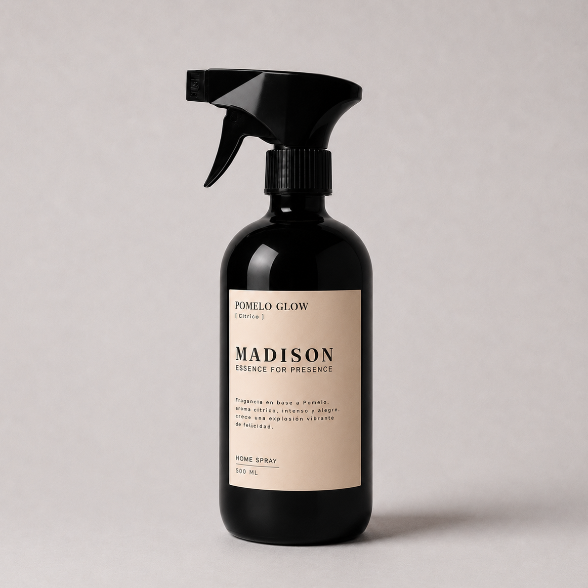 Home Spray 500 ml <br> Pomelo Glow Negro