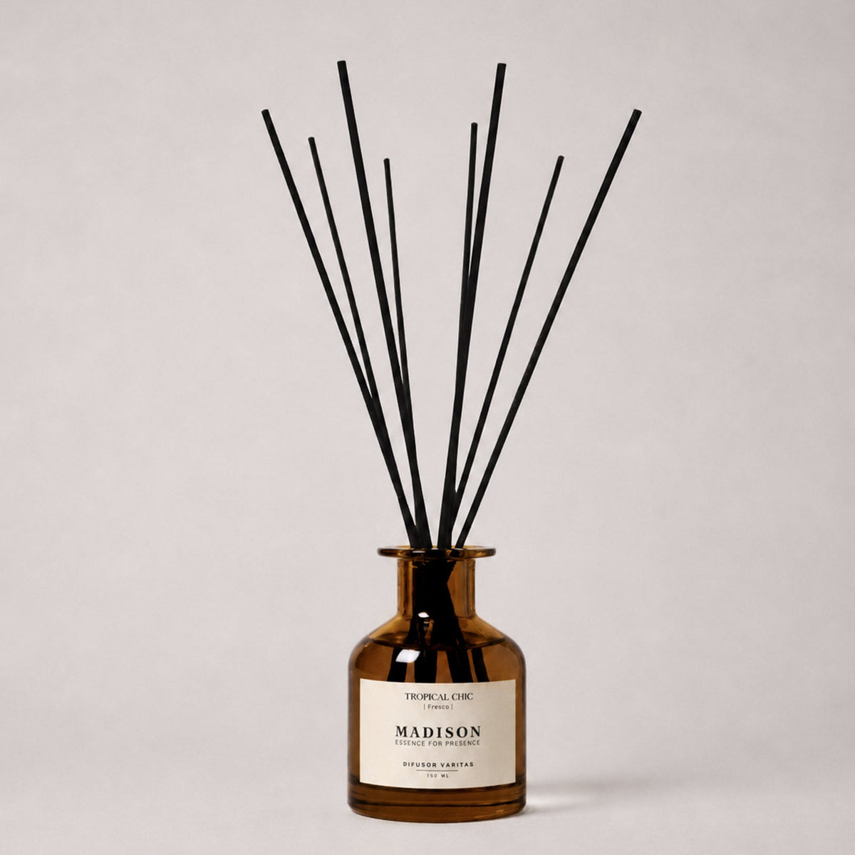 Difusor Varitas 150 ml <br> Tropical Chic Ámbar