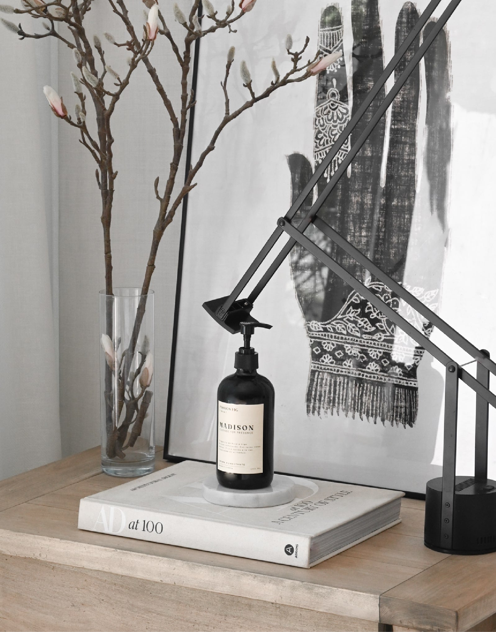 Crema Humectante 500 ml <br> Passion Fig Negro