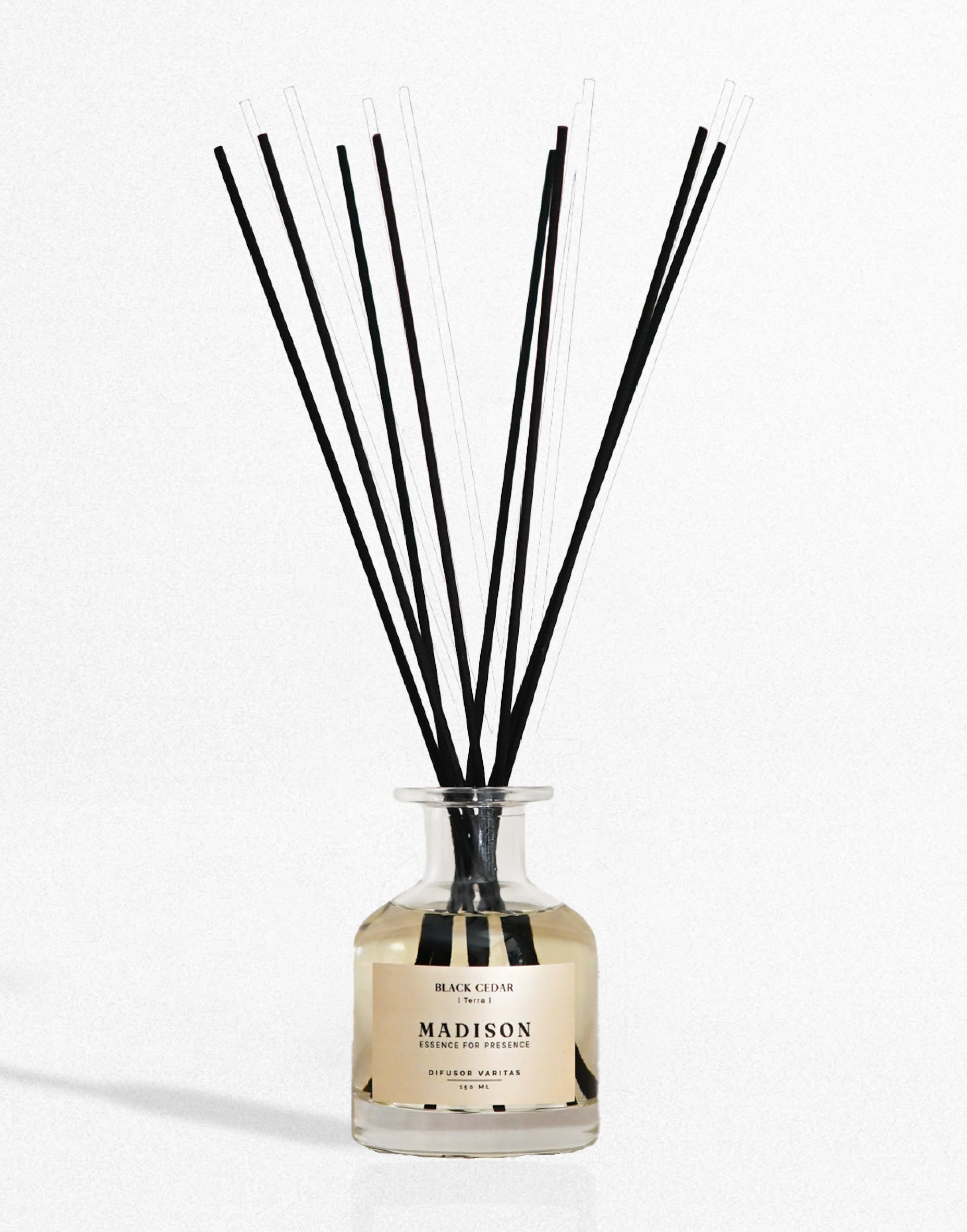 Difusor Varitas 150 ml <br> Black Cedar Transparente