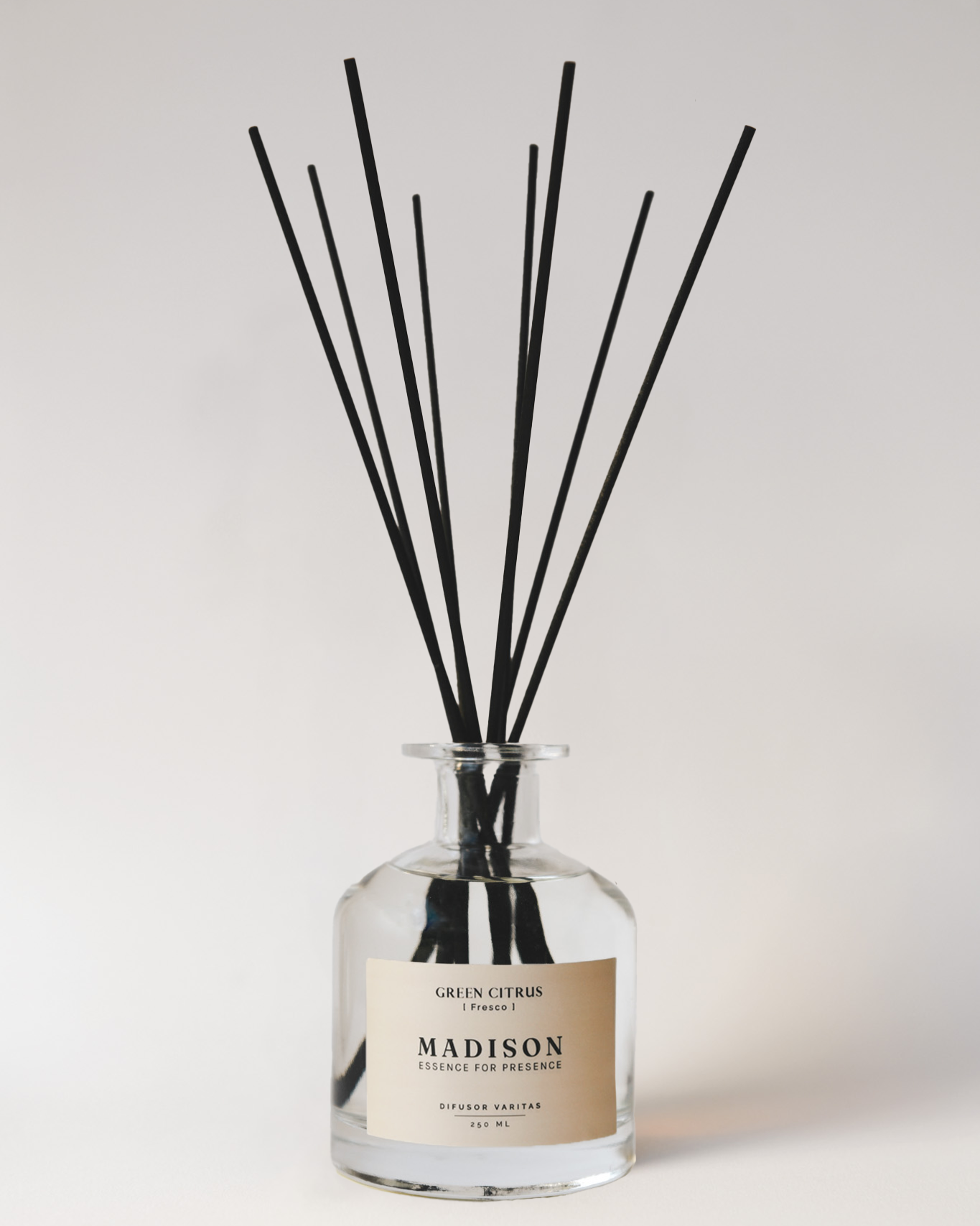 Difusor Varitas 250 ml <br> Green Citrus Transparente