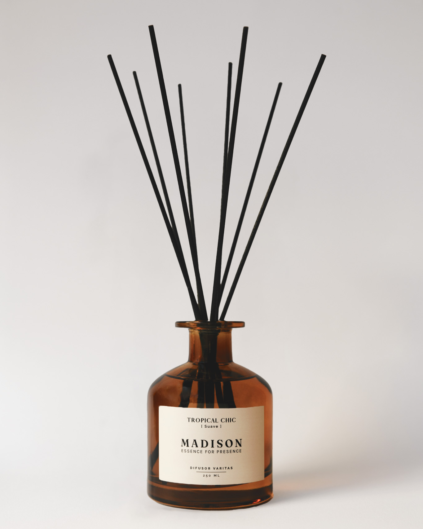 Difusor Varitas 250 ml <br> Tropical Chic Ámbar