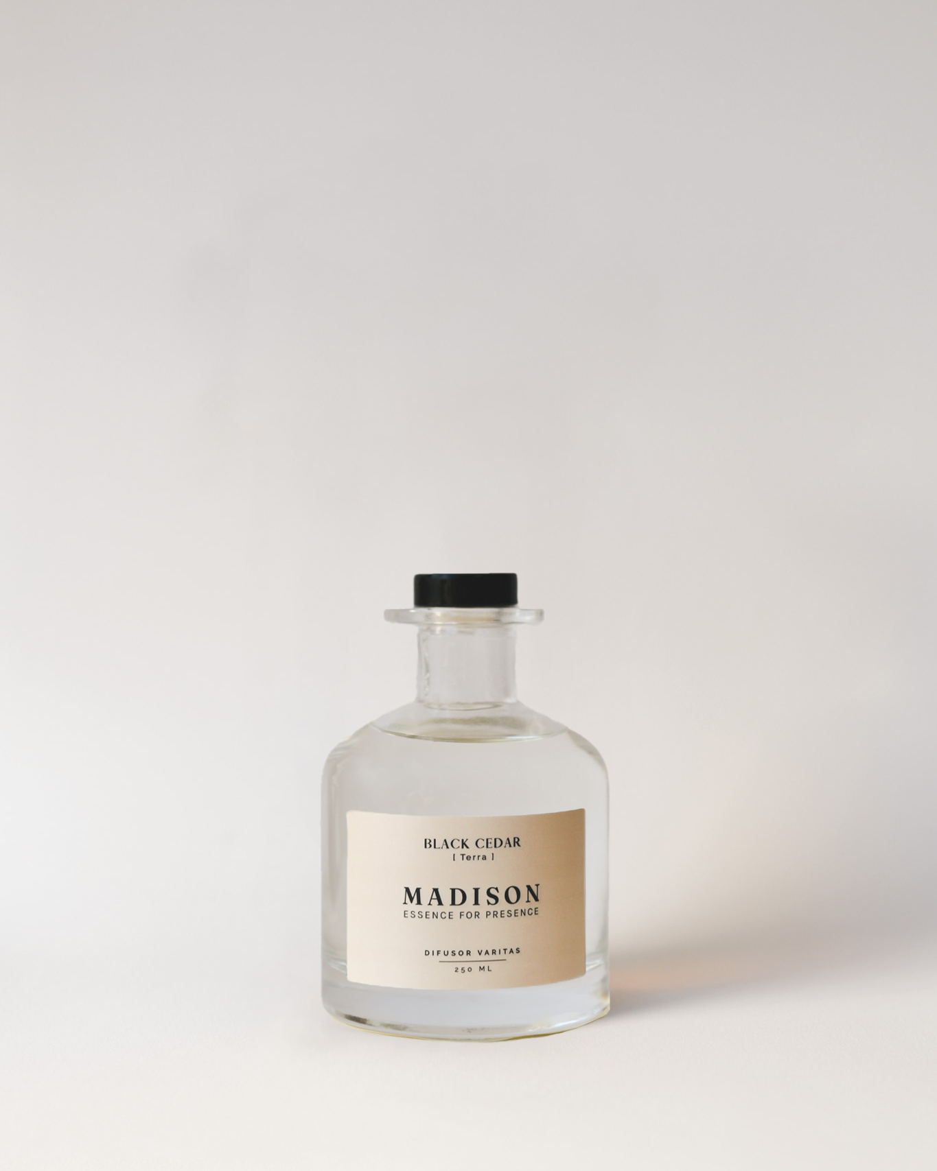 Difusor Varitas 250 ml <br> Black Cedar Transparente