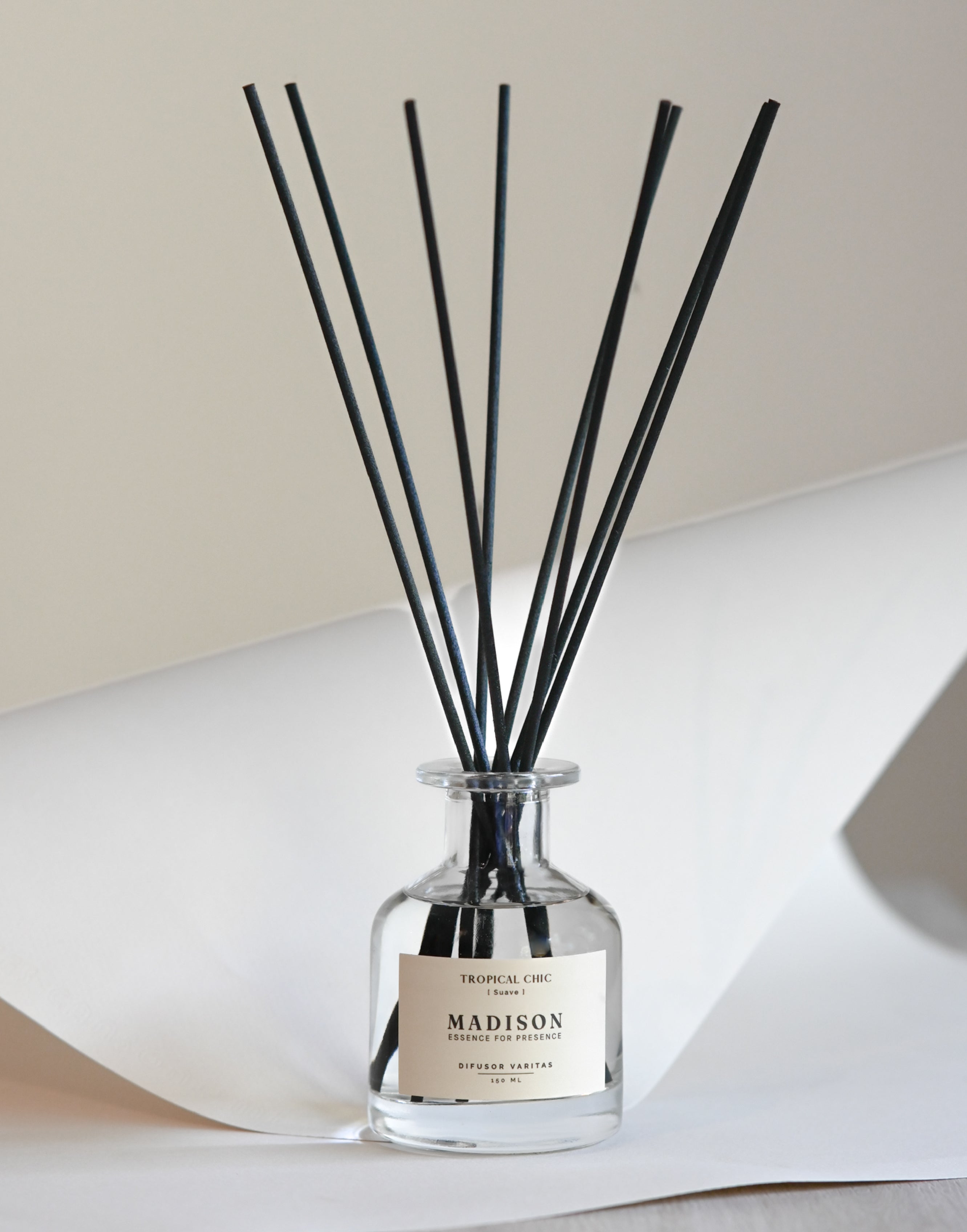 Difusor Varitas 150 ml <br> Tropical Chic Transparente