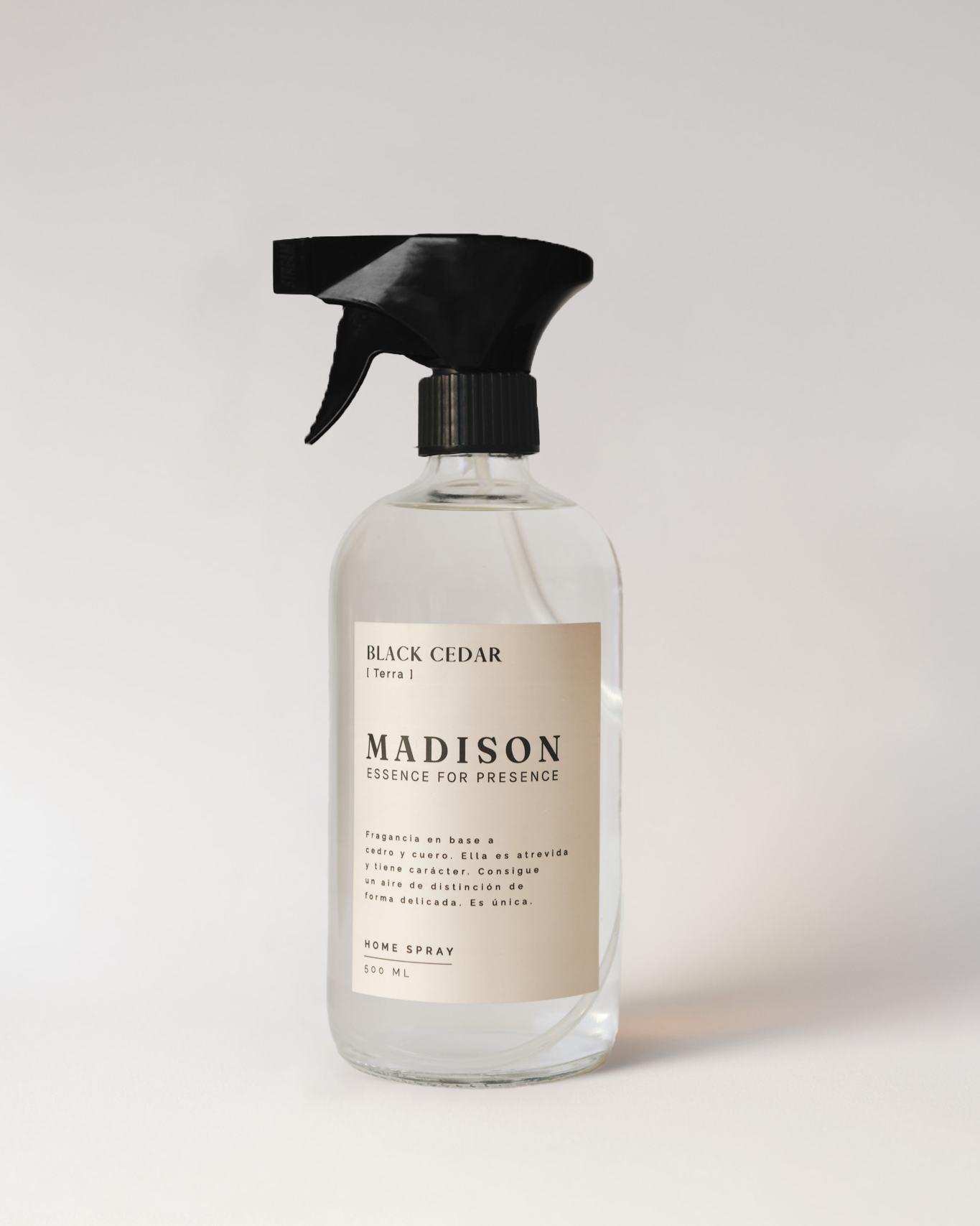 Home Spray 500 ml <br> Black Cedar Transparente