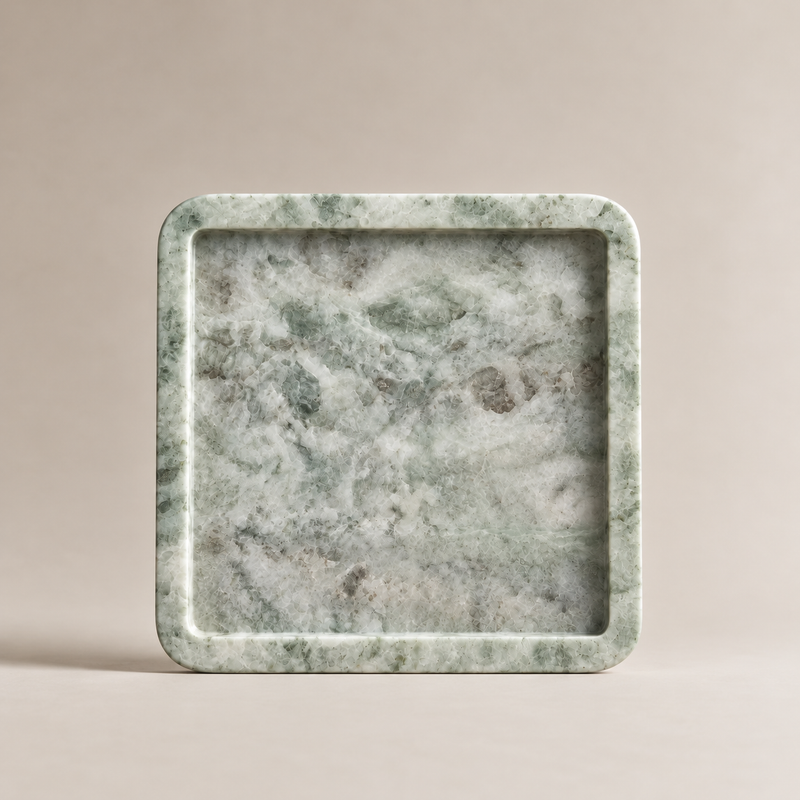 Tabla de Mármol Esmeralda Cuadrada