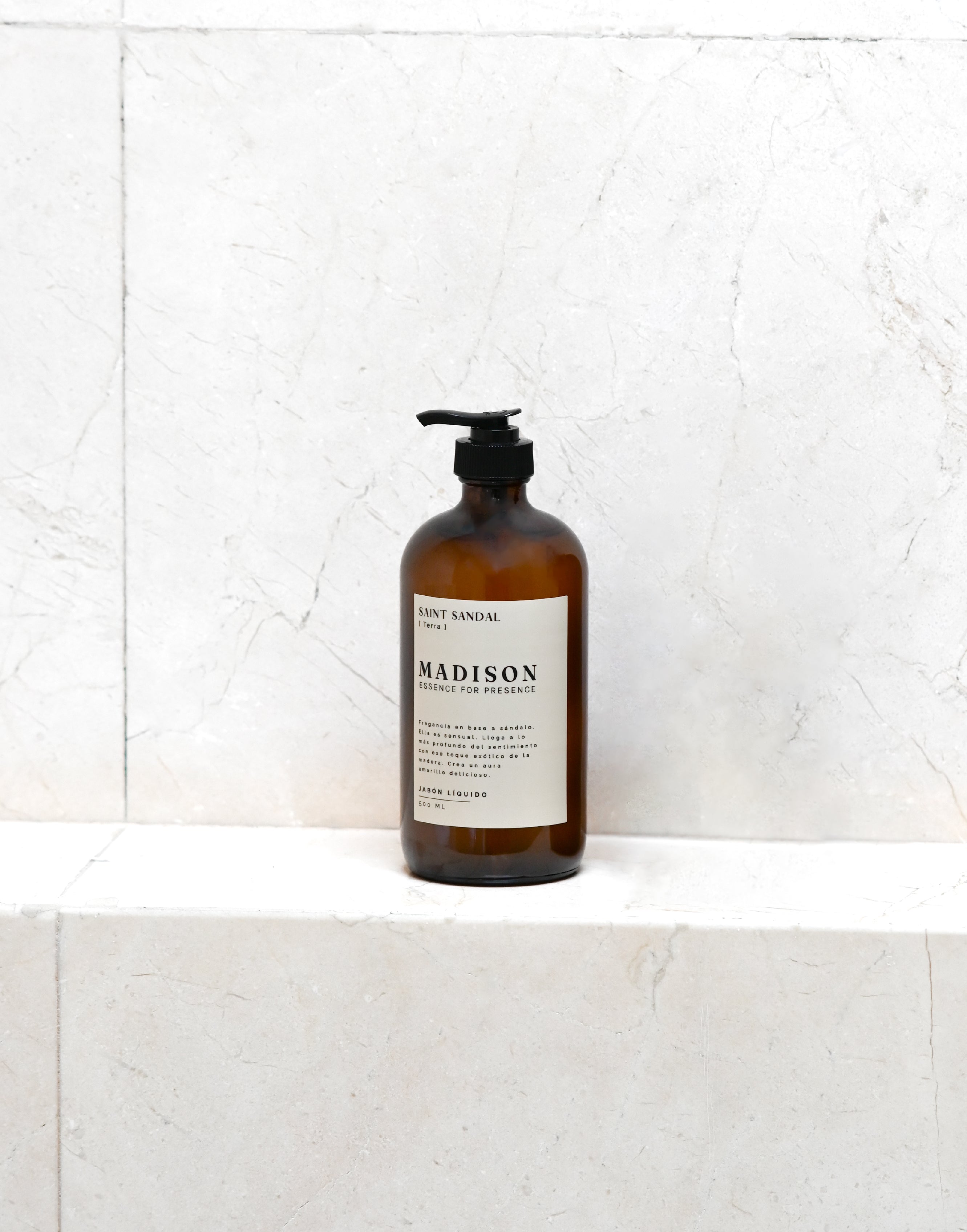 Jabón Líquido 500 ml <br> Saint Sandal Ámbar