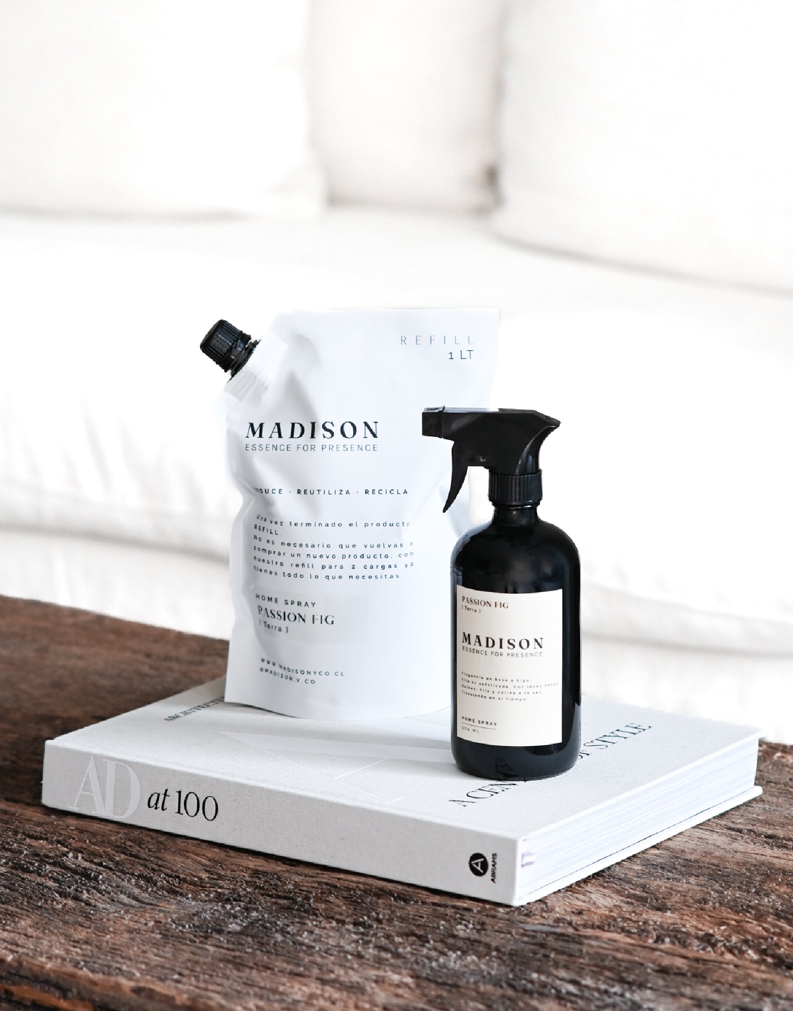 Pack Home Spray 500 ml + Refill 1 lt <br> Black Cedar Negro