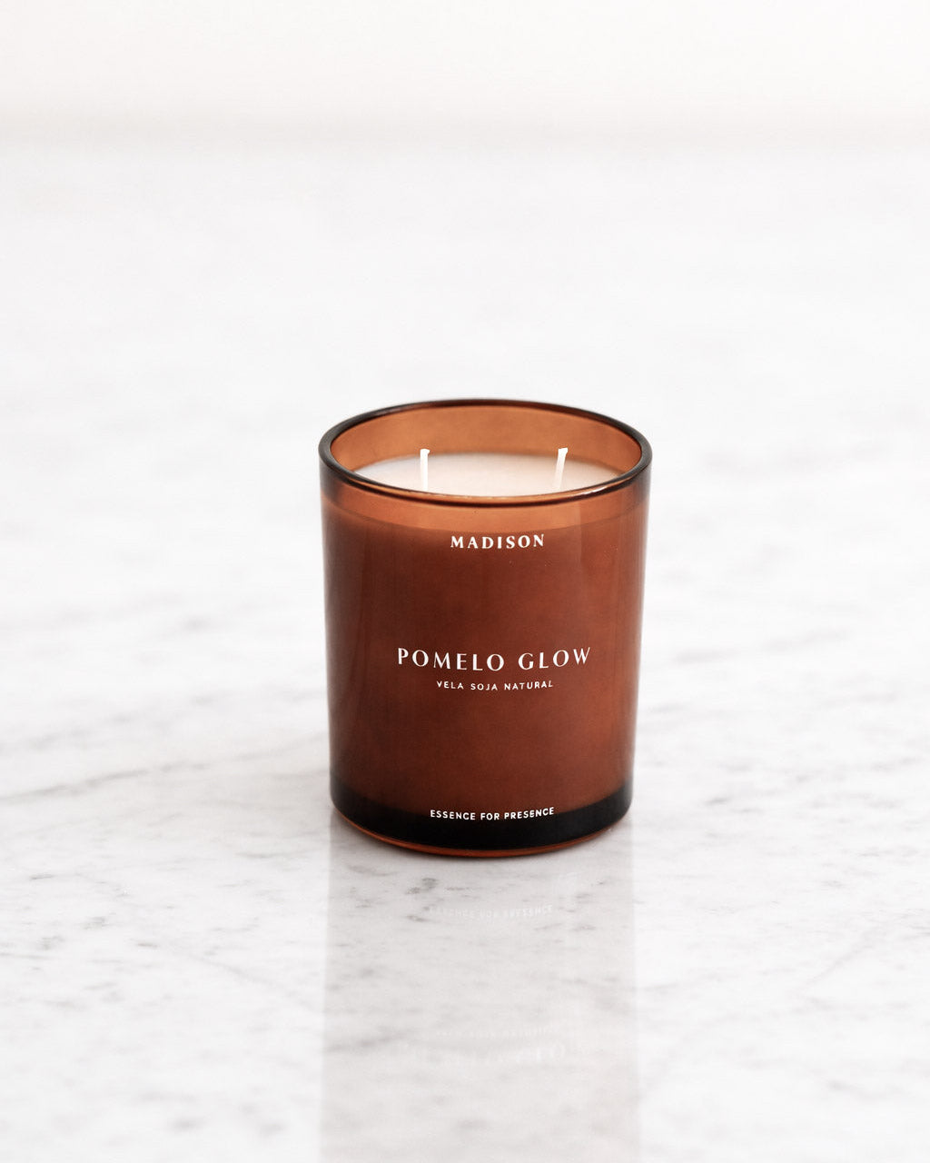 Vela Soja Natural 320 g <br> Pomelo Glow Ámbar