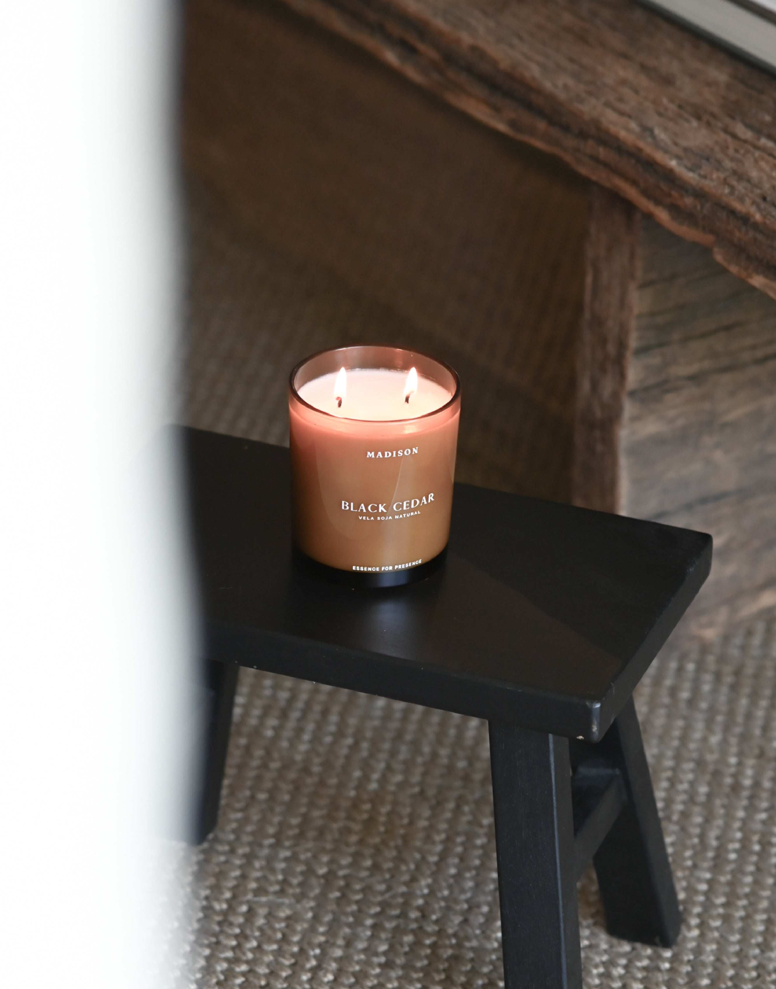 Vela Soja Natural 320 g <br> Passion Fig Ámbar