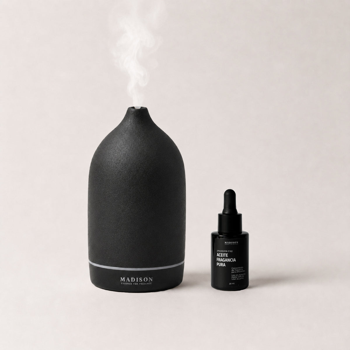 Pack Home Diffuser Negro + <br> Aceite Fragancia 30 ml Passion Fig