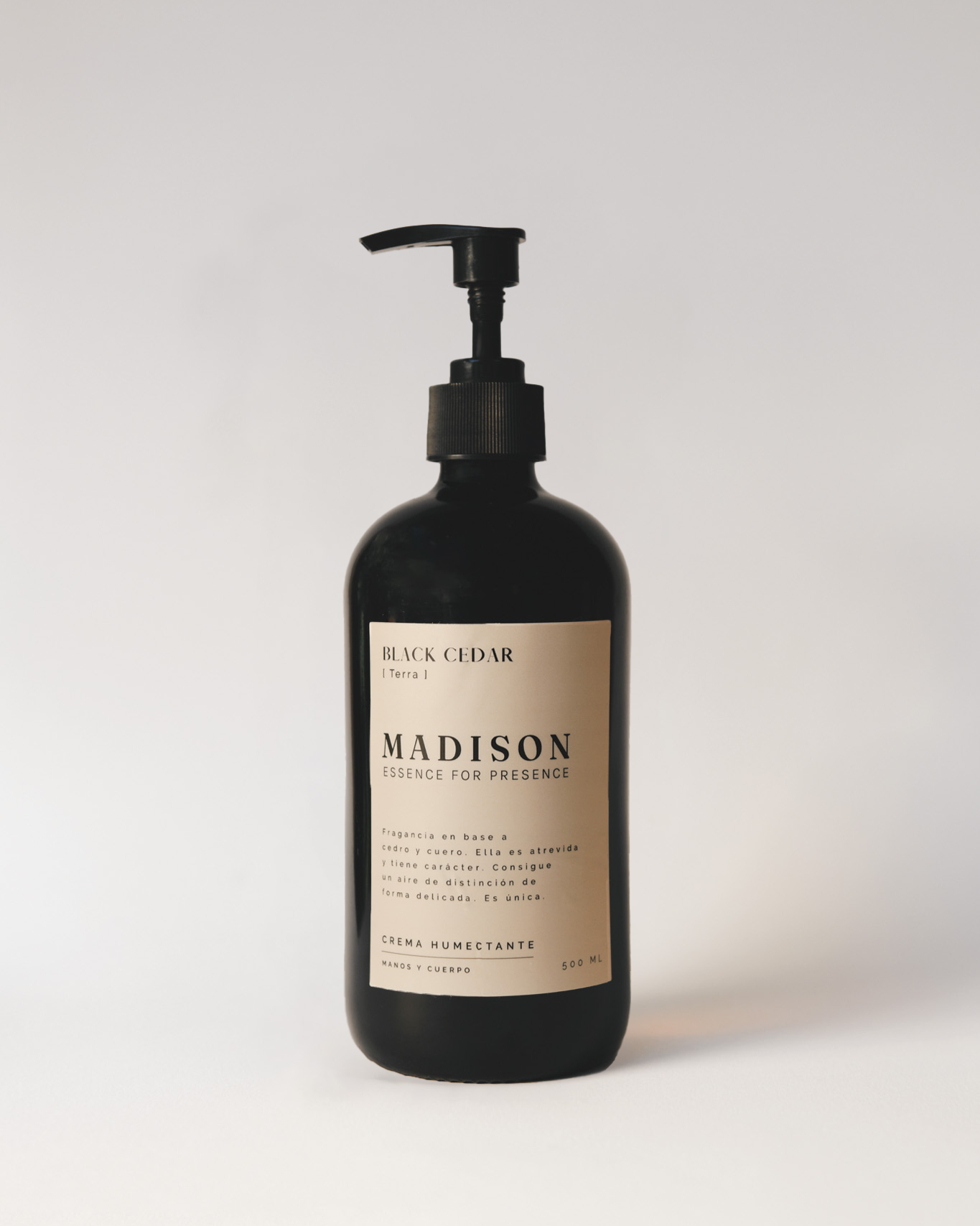 Crema Humectante 500 ml <br> Black Cedar Negro