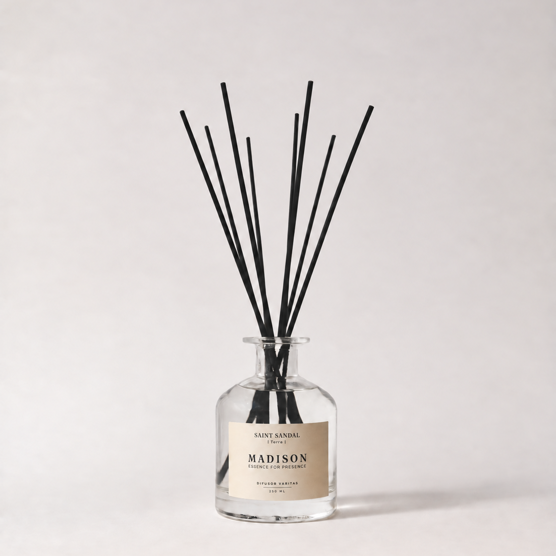Difusor Varitas 250 ml <br> Saint Sandal Transparente