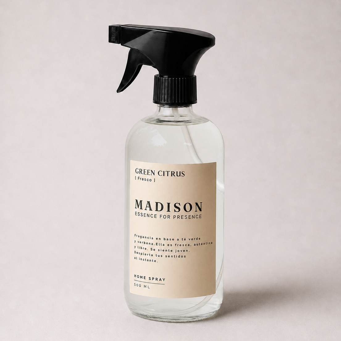 Home Spray 500 ml <br> Green Citrus Transparente