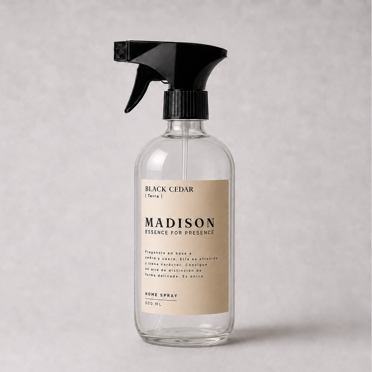Home Spray 500 ml <br> Black Cedar Transparente