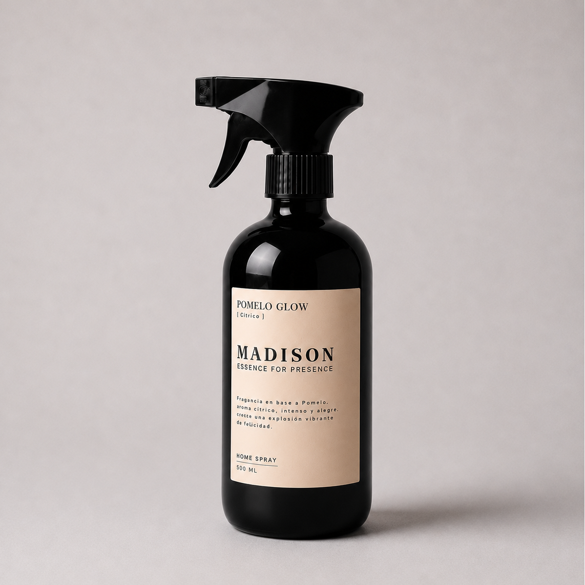 Home Spray 500 ml <br> Pomelo Glow Negro