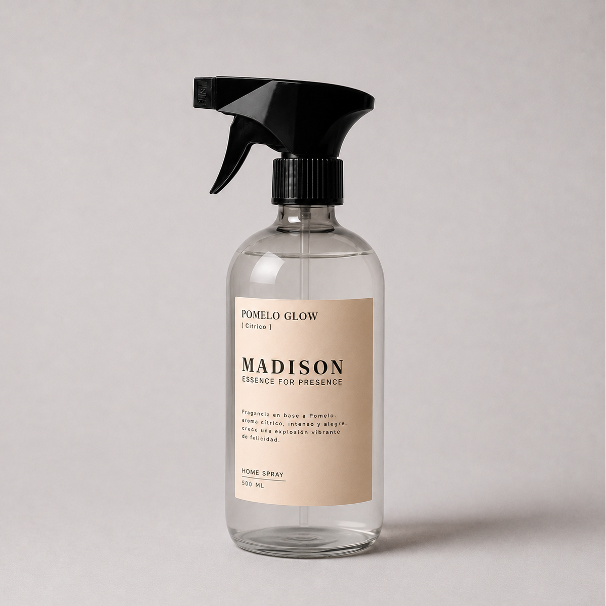 Home Spray 500 ml <br> Pomelo Glow Transparente