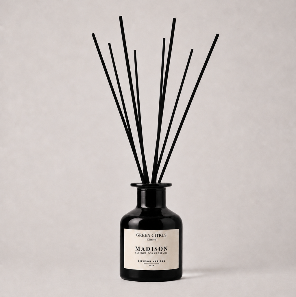Difusor Varitas 150 ml <br> Green Citrus Negro