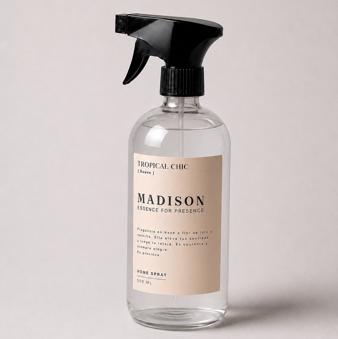 Home Spray 500 ml <br> Tropical Chic Transparente