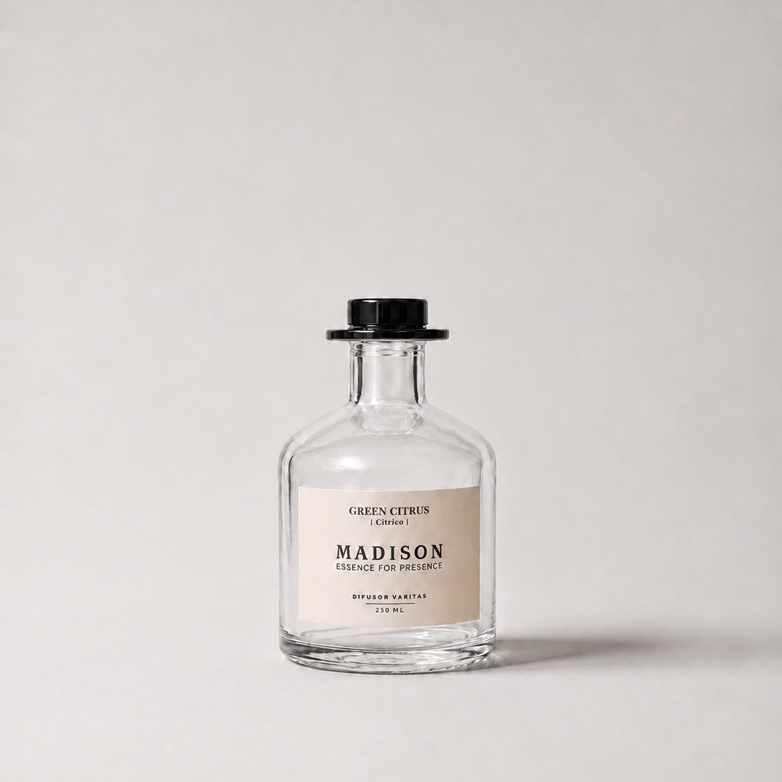 Difusor Varitas 250 ml <br> Green Citrus Transparente