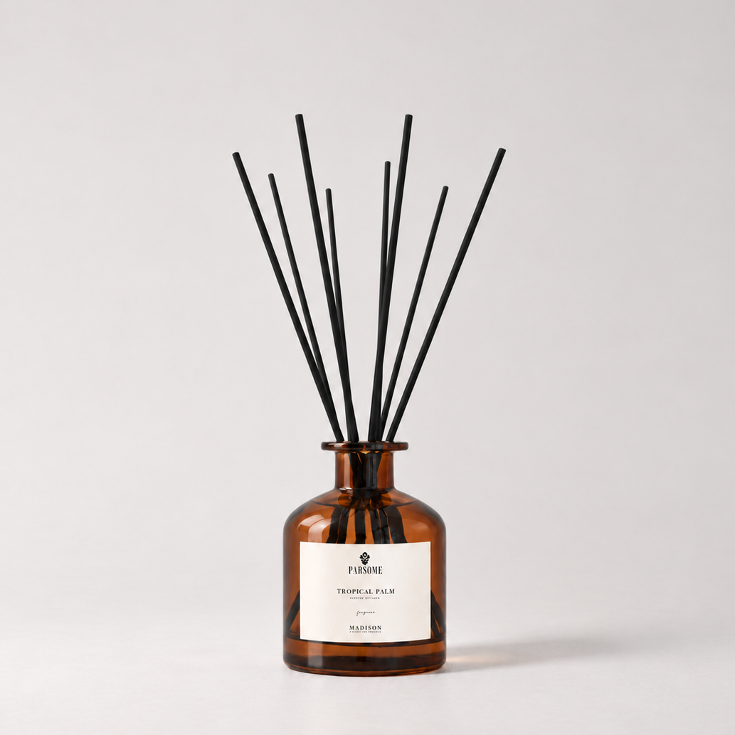 Difusor Varitas 250 ml <br> Tropical Palm Ámbar