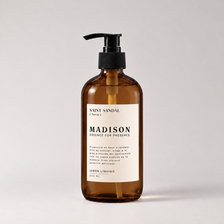 Jabón Líquido 500 ml <br> Saint Sandal Ámbar