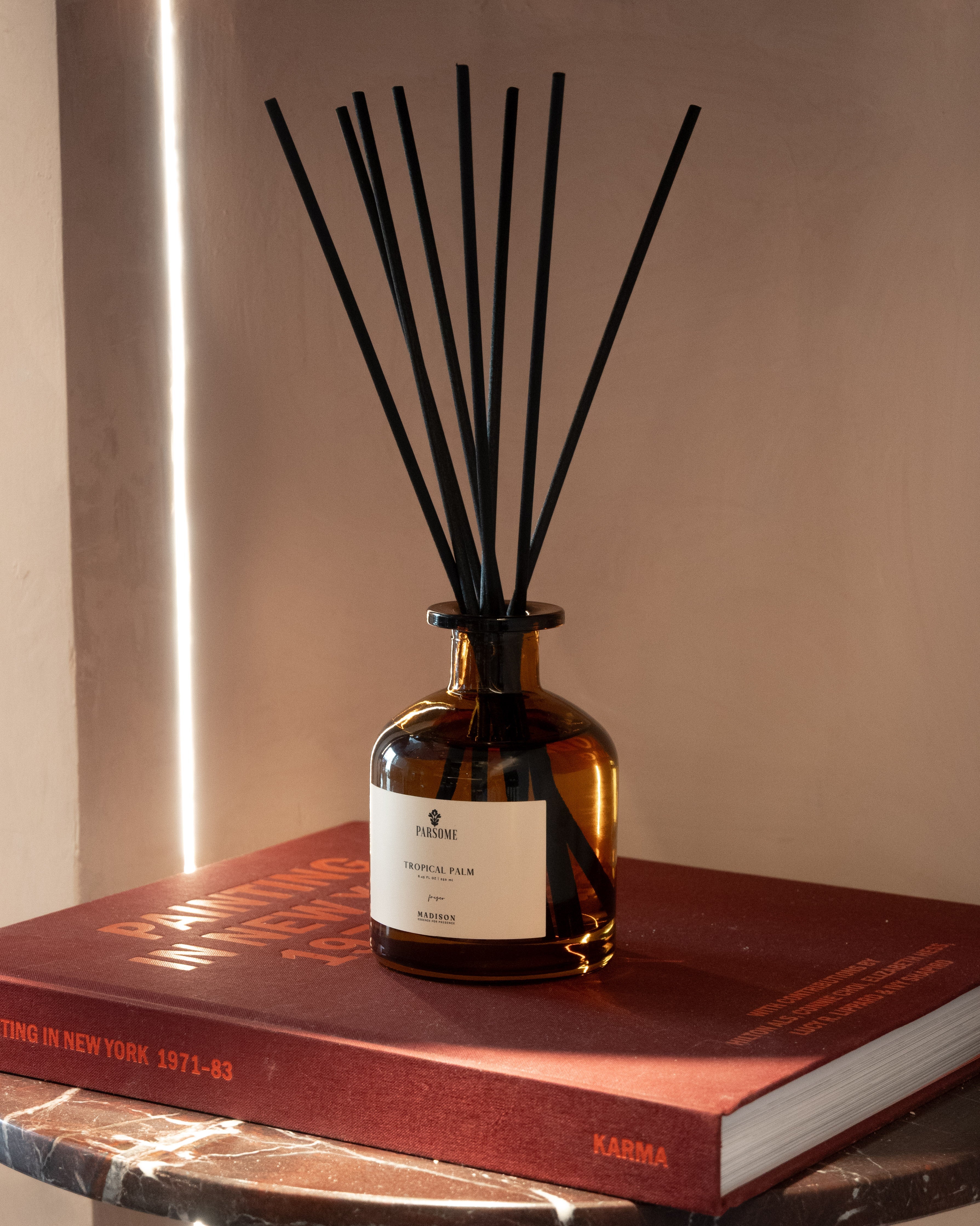 Difusor Varitas 250 ml <br> Tropical Palm Ámbar