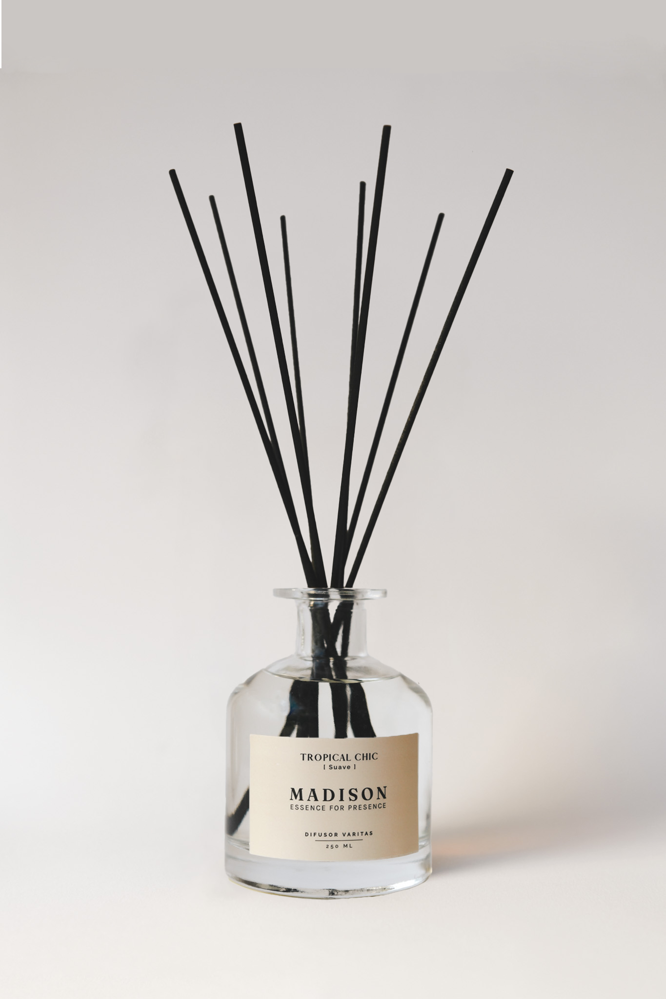 Difusor Varitas 250 ml <br> Tropical Chic Transparente