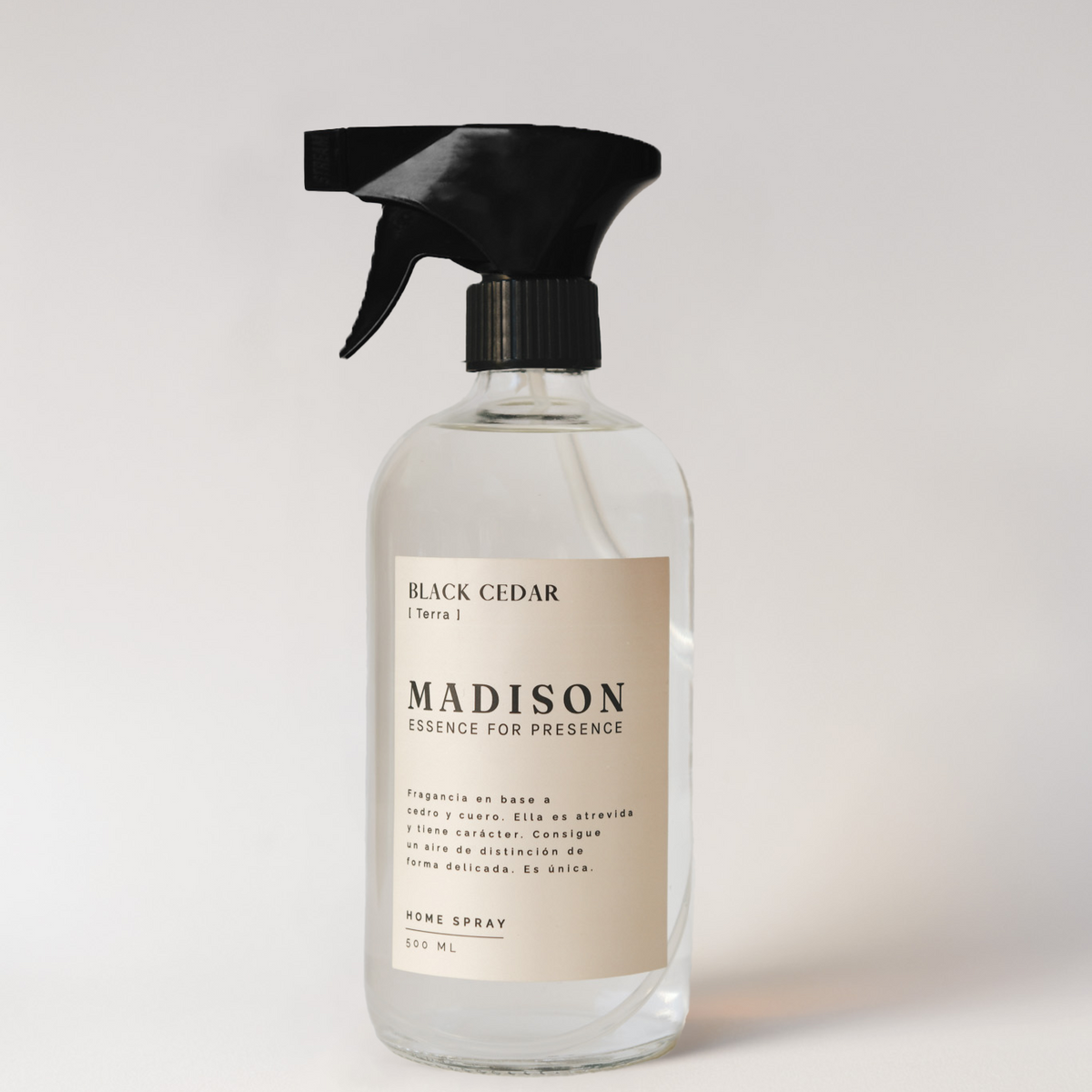 Home Spray 500 ml Black Cedar Transparente