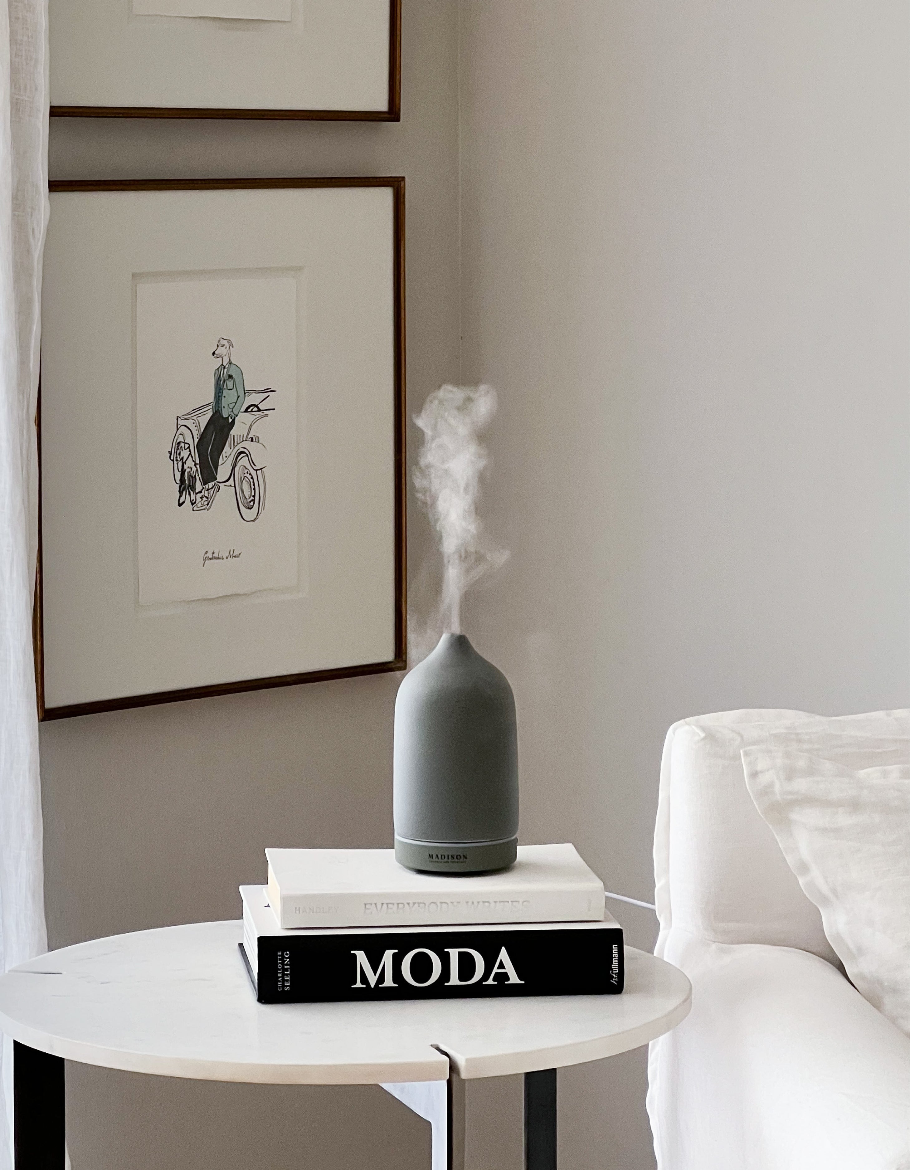 Pack Home Diffuser + Aceite Fragancia 30 ml <br> Green Citrus Gris