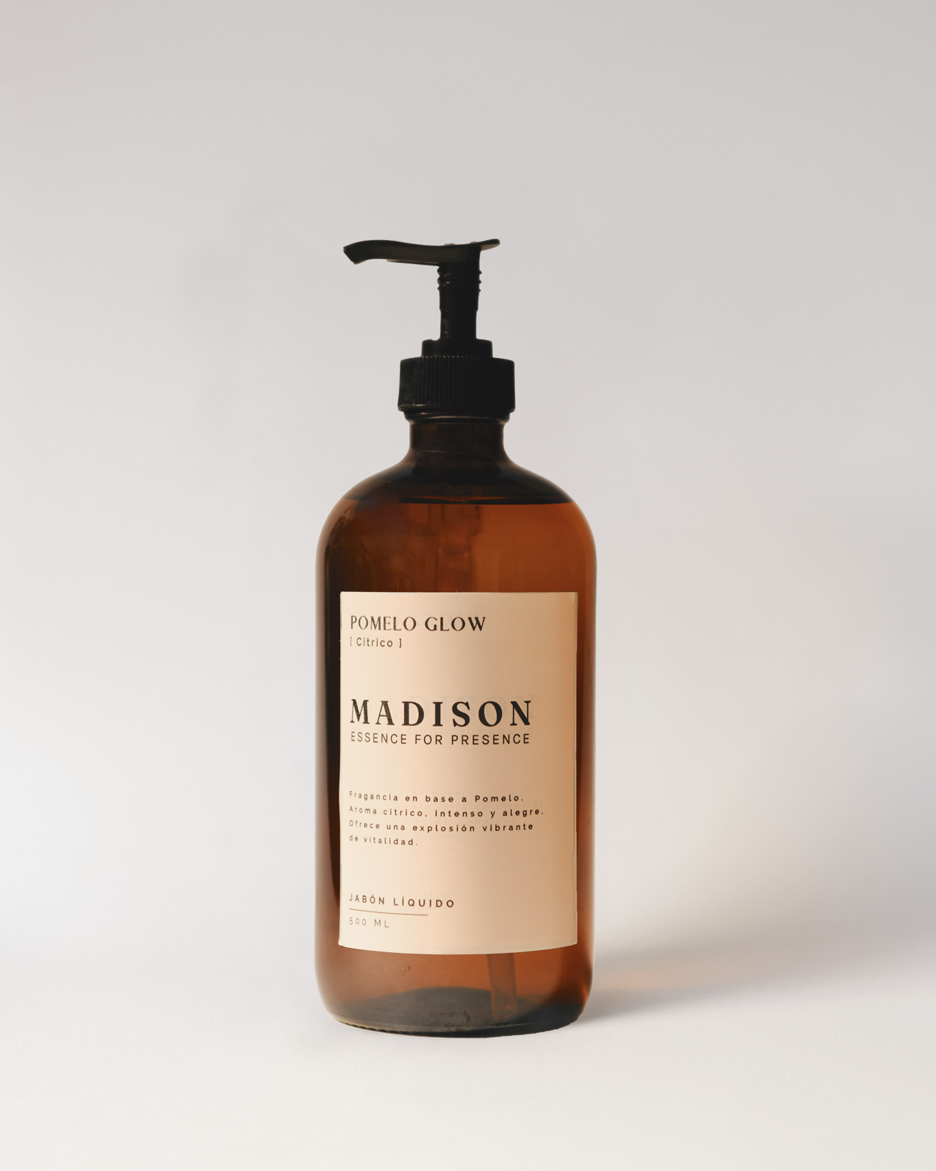 Jabón Líquido 500 ml <br> Pomelo Glow Ámbar