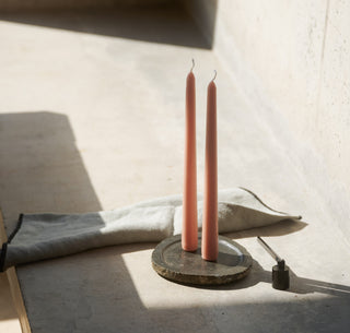 Set 4 Velas Rosadas para Candelabro