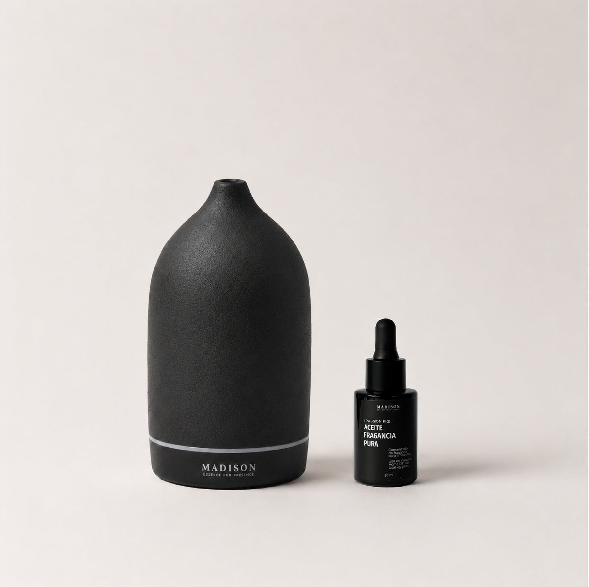Pack Home Diffuser Negro + <br> Aceite Fragancia 30 ml Passion Fig