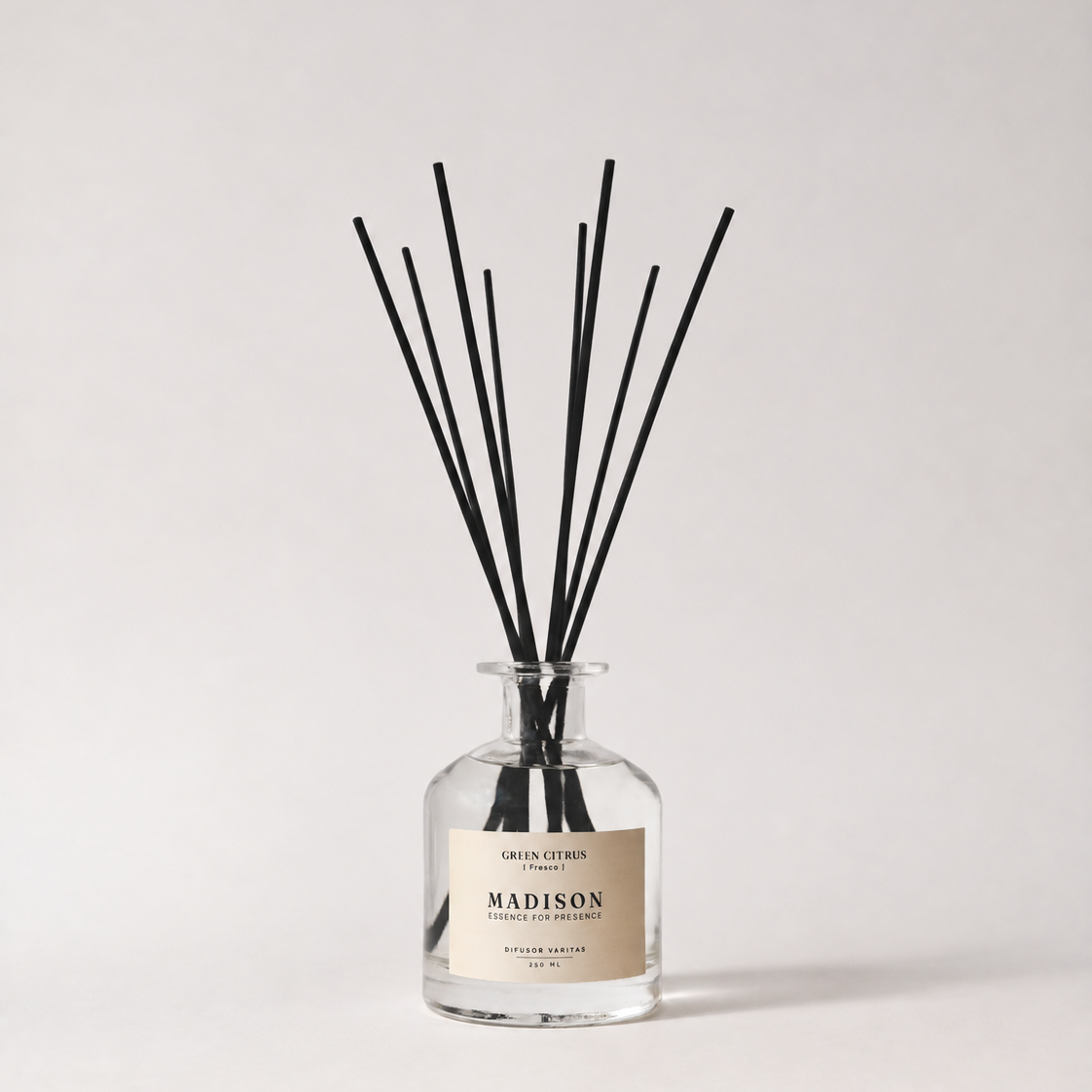 Difusor Varitas 250 ml <br> Green Citrus Transparente