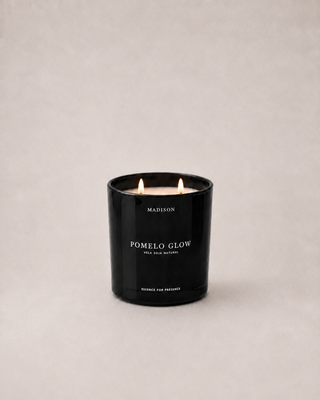 Vela Soja Natural 320 g Pomelo Glow Negro
