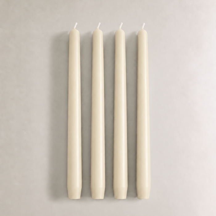 Set 4 Velas blancas para Candelabro